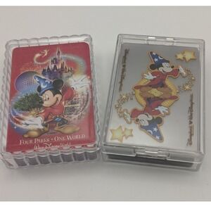 Walt Disney World Mickey Mouse Sourcer's Apprentice Playing Cards 2 Sets